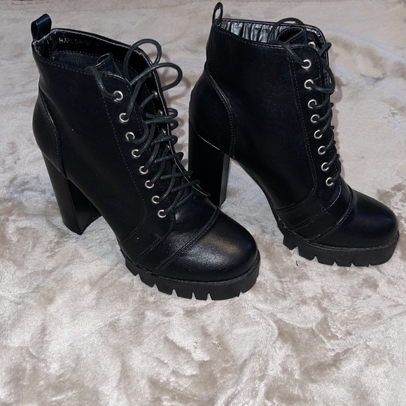 Faux Leather Booties - Picture 2 of 5